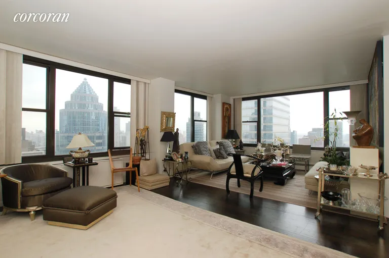 New York City Real Estate | View 117 East 57th Street, 37H | 1 Bed, 1 Bath | View 1