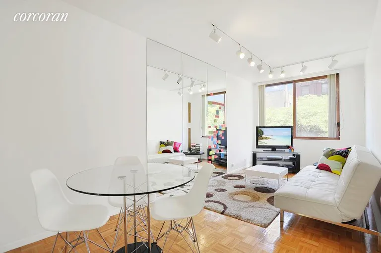 New York City Real Estate | View 393 West 49th Street, 4W | 1 Bed, 1 Bath | View 1