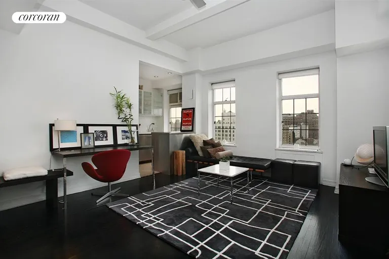 New York City Real Estate | View 410 West 24th Street, 16G | Living Room | View 12