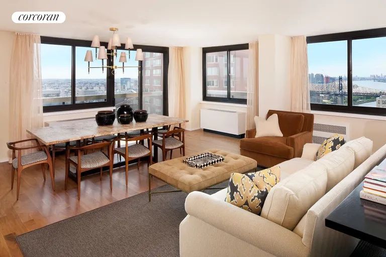 New York City Real Estate | View 515 East 72nd Street, 39B | 3 Beds, 3 Baths | View 1