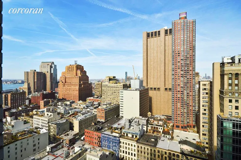 New York City Real Estate | View 270 Broadway, 20C | open North/West views from the apartment | View 5