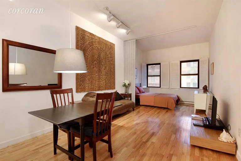 New York City Real Estate | View 186 West 80th Street, 3C | Living Room / Dining Room | View 2