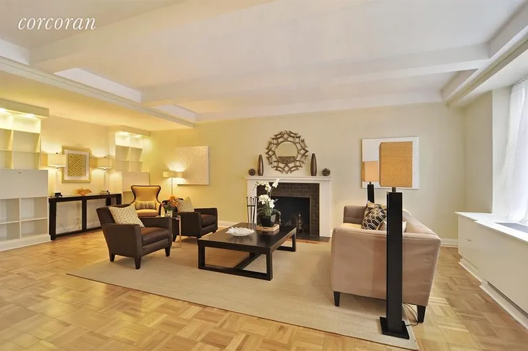 New York City Real Estate | View 2 West 67th Street, 8H | Wood Burning Fireplace | View 2