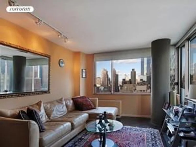 New York City Real Estate | View 350 West 50th Street, 26I | 1 Bed, 1 Bath | View 1