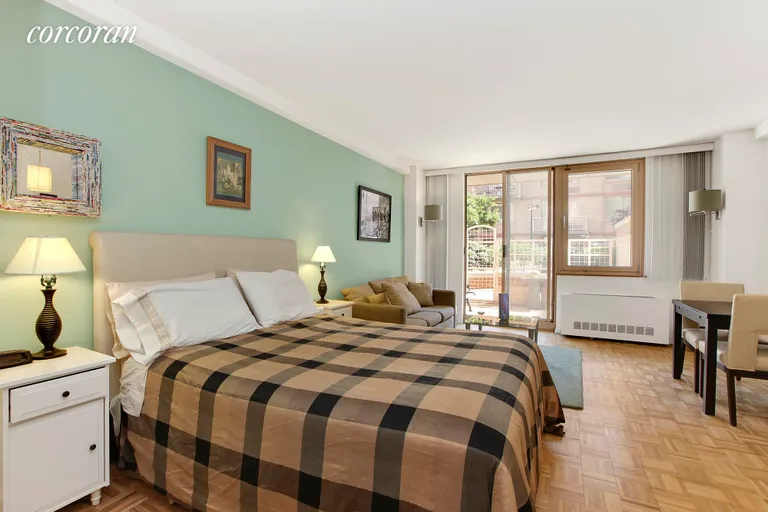 New York City Real Estate | View 393 West 49th Street, 2LL | 393_W_49_#2LL_Bedroom_GBedoya | View 7