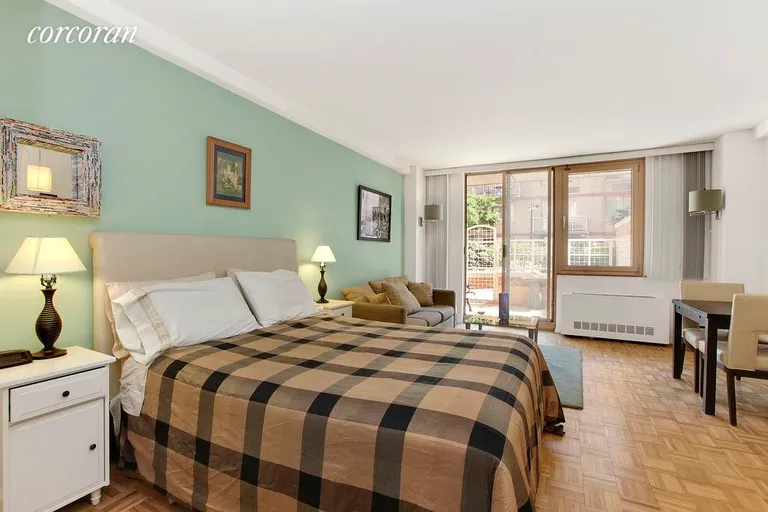New York City Real Estate | View 393 West 49th Street, 2LL | 393 West 49th #2LL, New York (393_W_49_#2LL_Bedroom_GBedoya) | View 3
