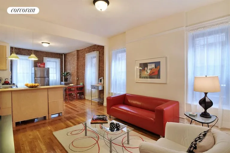 New York City Real Estate | View 115 West 96th Street, 9 | Kitchen / Living Room | View 3