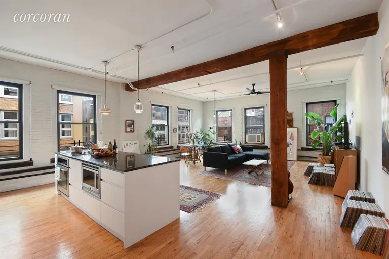 New York City Real Estate | View 119 North 11th Street, 3B | Kitchen / Living Room | View 17