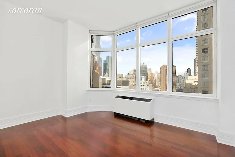 New York City Real Estate | View 300 East 55th Street, 19B | Second Bedroom with ensuite bathroom | View 4