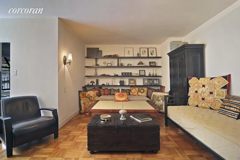 New York City Real Estate | View 100 West 12th Street, 2T | Living Room | View 7