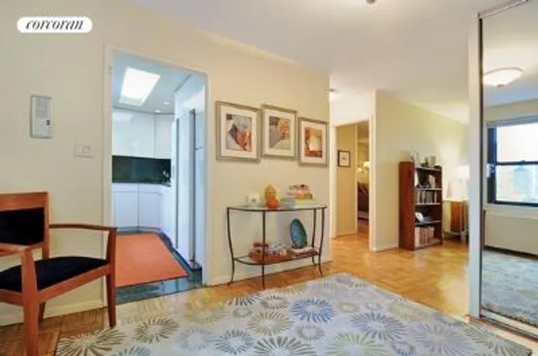 New York City Real Estate | View 201 EAST 25TH STREET, 8A | Large Foyer with Home Office | View 4