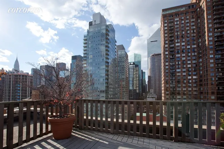 New York City Real Estate | View 333 East 53rd Street, 9BC | Common Roof Deck with Midtown Views | View 10