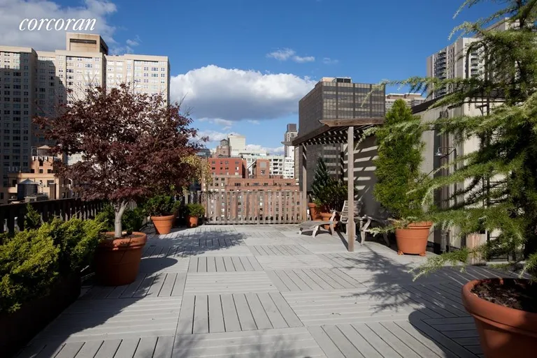 New York City Real Estate | View 333 East 53rd Street, 9BC | Common Planted Roof Deck | View 11