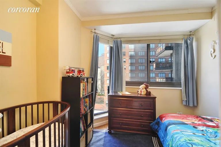 New York City Real Estate | View 1725 York Avenue, 8H | Converted 2nd bedroom with floor to ceiling window | View 4