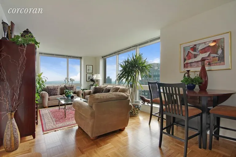 New York City Real Estate | View 215-217 East 96th Street, 36C | Living Room / Dining Room | View 2