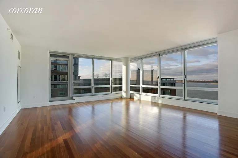 New York City Real Estate | View 30 West Street, 14F | Living Room | View 7