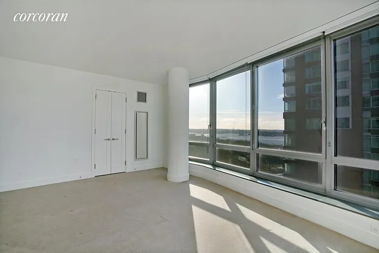 New York City Real Estate | View 30 West Street, 14F | Master Bedroom | View 9