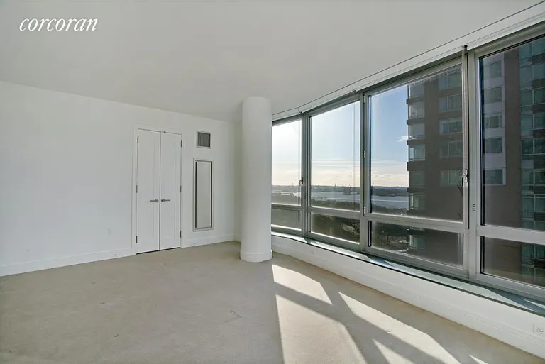 New York City Real Estate | View 30 West Street, 14F | Master Bedroom | View 4