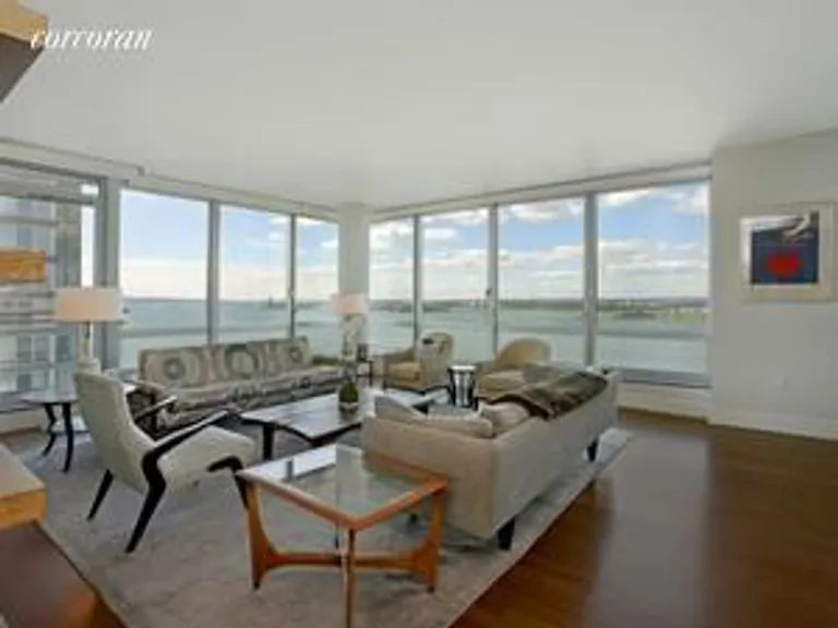 New York City Real Estate | View 30 West Street, 18F | 3 Beds, 3 Baths | View 1