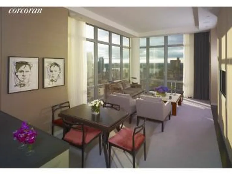 New York City Real Estate | View 310 West 52Nd Street, 29B | 2 Beds, 3 Baths | View 1
