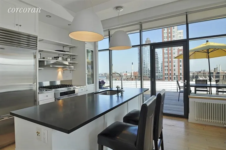 New York City Real Estate | View 70 Washington Street, PHD | Kitchen | View 2