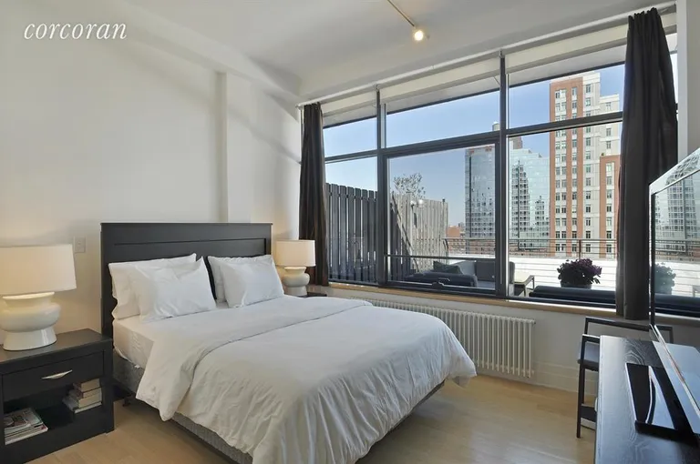 New York City Real Estate | View 70 Washington Street, PHD | Master Bedroom | View 3