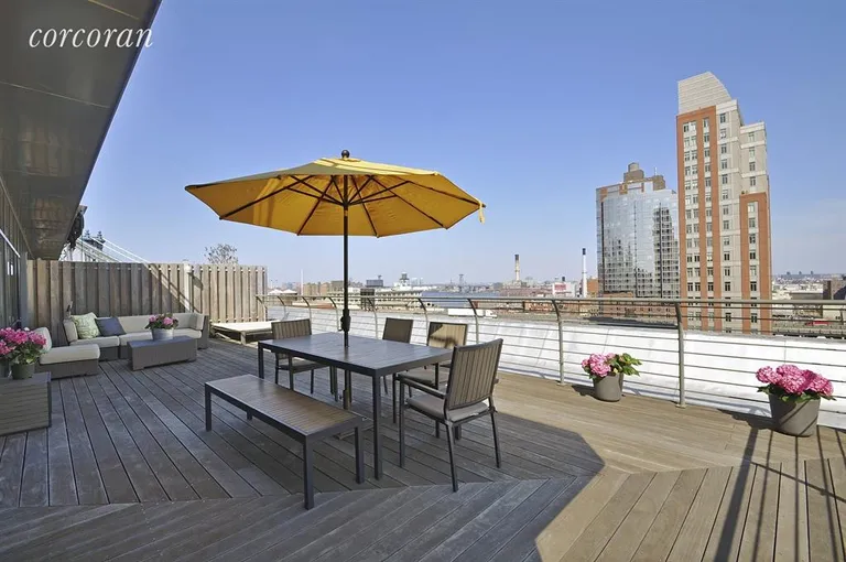 New York City Real Estate | View 70 Washington Street, PHD | Terrace | View 4