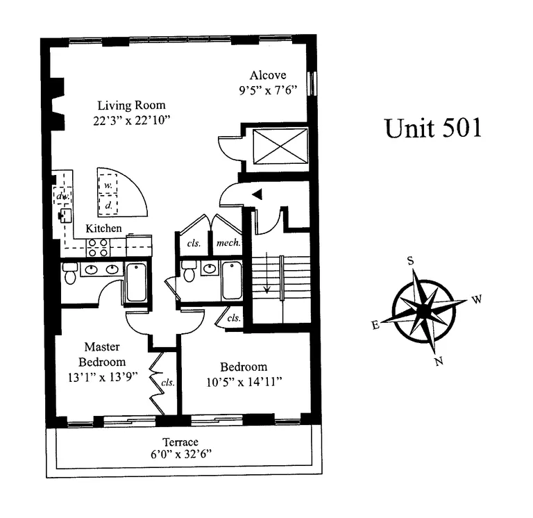 11 2Nd Place, 501 | floorplan | View 3