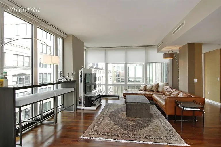 New York City Real Estate | View 130 West 19th Street, 12A | Living Room | View 2