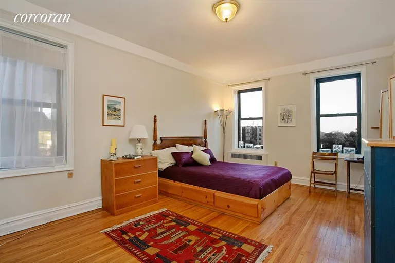 New York City Real Estate | View 71 Ocean Parkway, 5H | Master Bedroom | View 4
