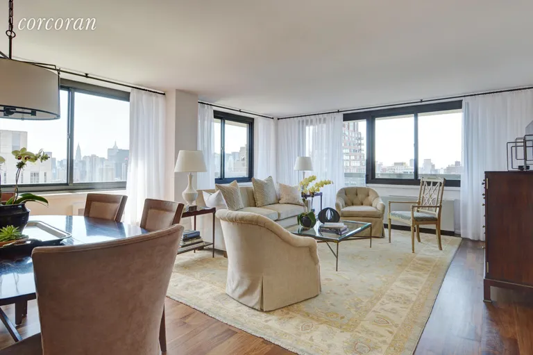 New York City Real Estate | View 515 East 72nd Street, 37D | 3 Beds, 2 Baths | View 1