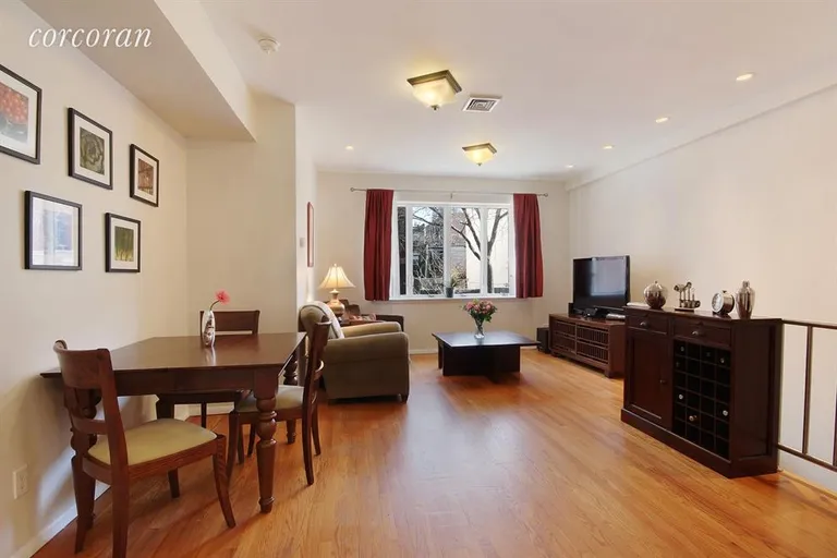 New York City Real Estate | View 392 14th Street, 1A | Living Room / Dining Room | View 2