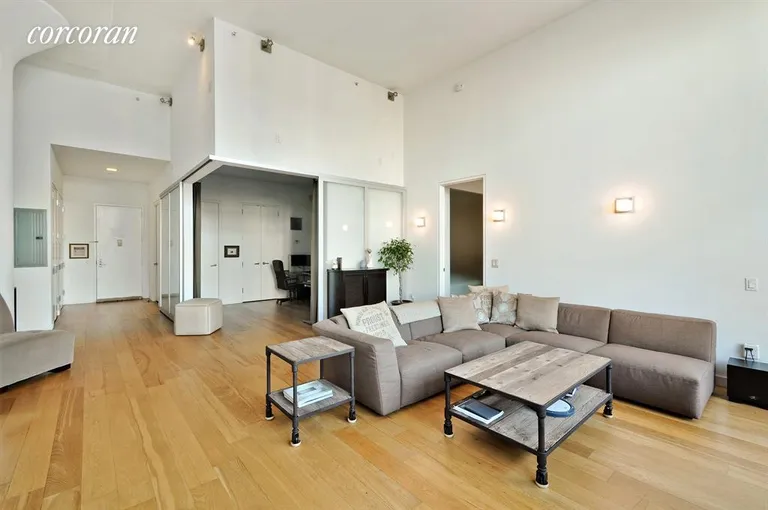 New York City Real Estate | View 27-28 Thomson Avenue, 608 | Living Room | View 2