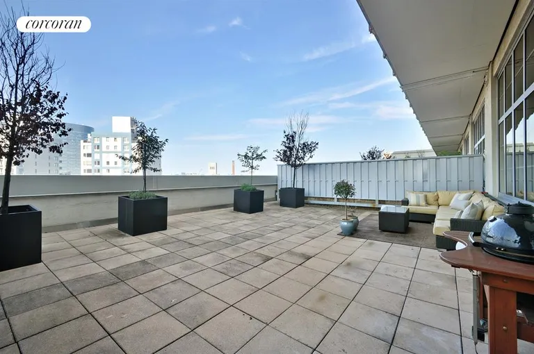 New York City Real Estate | View 27-28 Thomson Avenue, 608 | Terrace | View 5