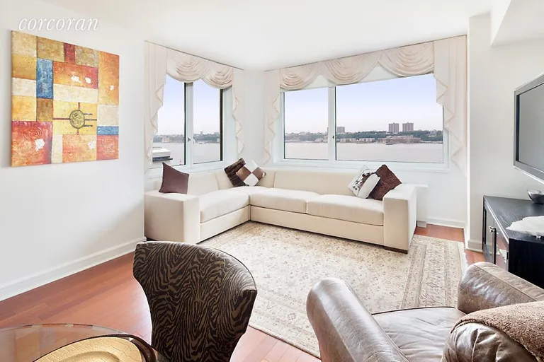 New York City Real Estate | View 100 Riverside Boulevard, 12G | 2 Beds, 2 Baths | View 1