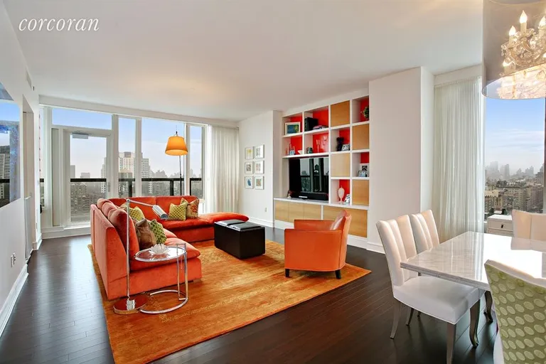 New York City Real Estate | View 245 West 99th Street, 21B | Living Room | View 2