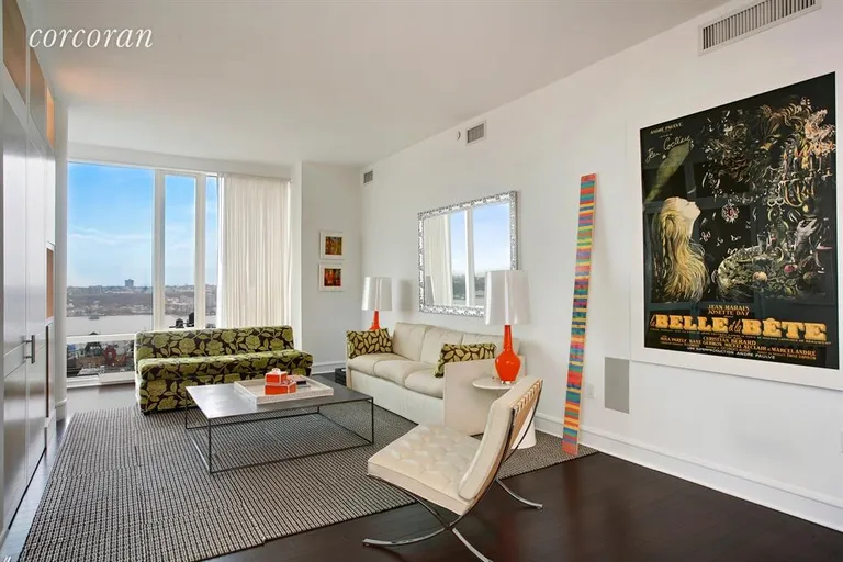 New York City Real Estate | View 245 West 99th Street, 21B | Living Room | View 3
