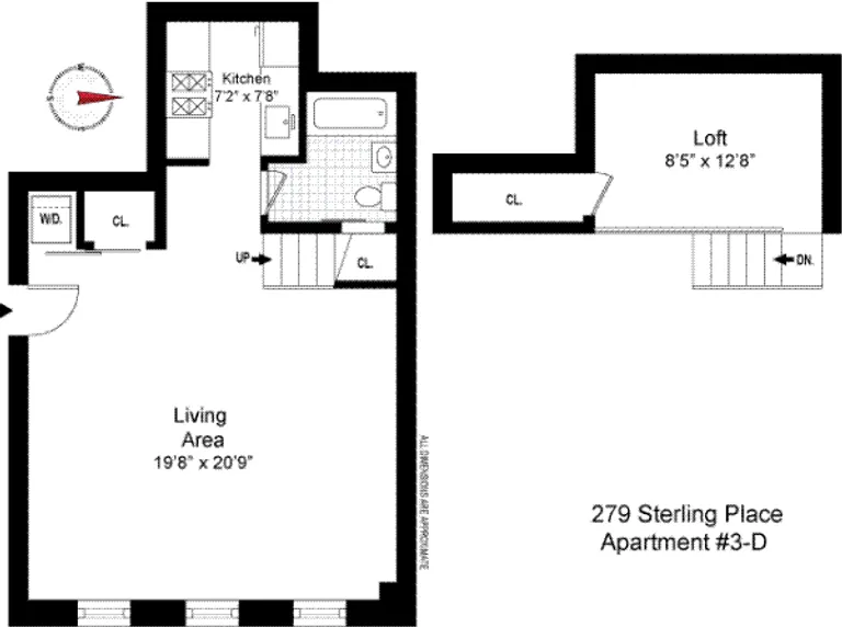 279 Sterling Place, 3D | floorplan | View 5