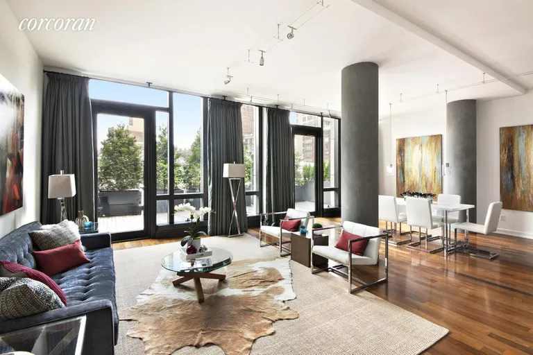 New York City Real Estate | View 101 Warren Street, 5E | 2 Beds, 3 Baths | View 1