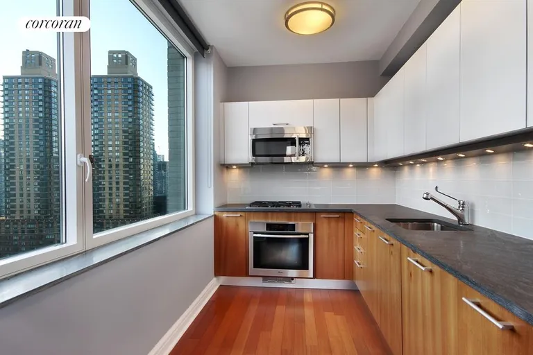 New York City Real Estate | View 100 Riverside Boulevard, 21A | Kitchen | View 3