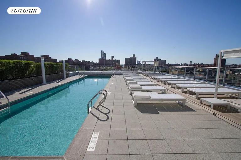 New York City Real Estate | View 425 East 13th Street, 6K | 50 foot pool on the roof | View 11