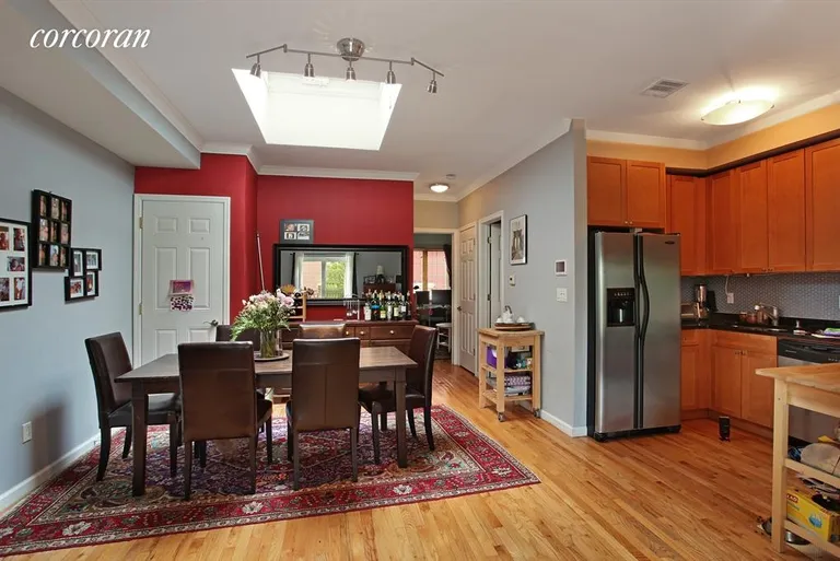 New York City Real Estate | View 342 East 7th Street, B | Kitchen / dining room w/ well positioned skylight | View 2