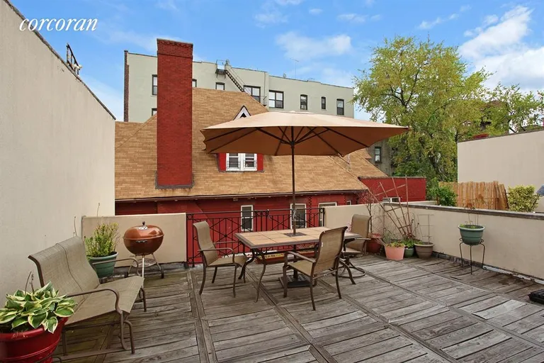 New York City Real Estate | View 342 East 7th Street, B | Deep and wide roof deck | View 5