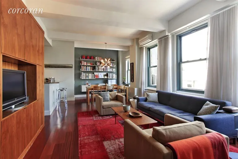 New York City Real Estate | View 80 John Street, 22C | Living Room | View 2