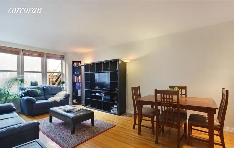 New York City Real Estate | View 400 East 17th Street, 500 | Open plan kitchen and dining room | View 2
