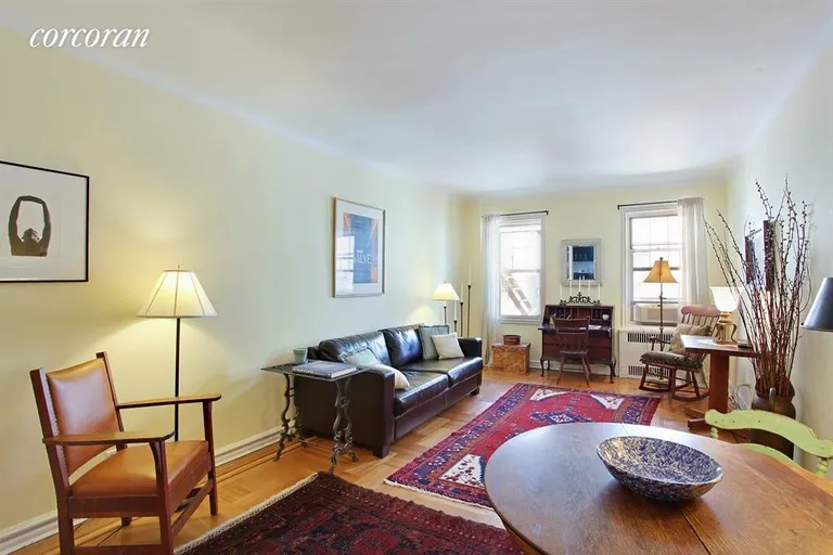 New York City Real Estate | View 601 East 19th Street, 5O | Living Room | View 2