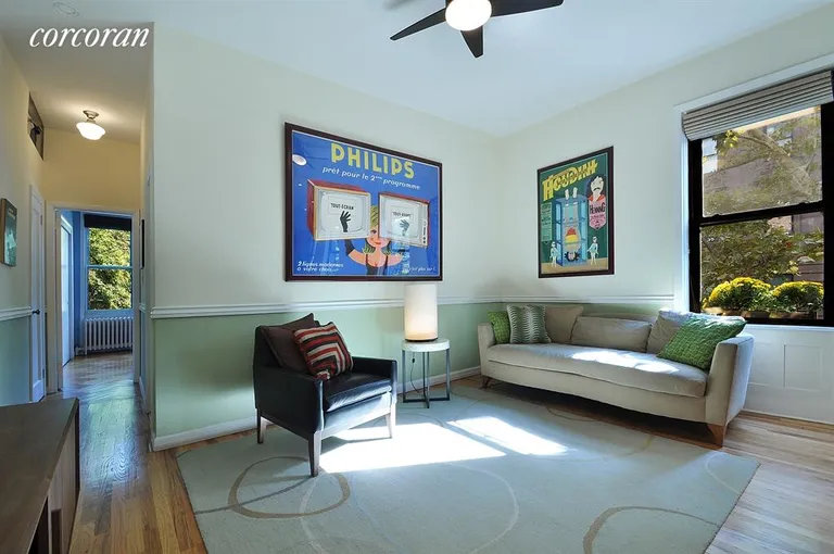 New York City Real Estate | View 92 Prospect Park West, 2A | Living Room | View 2