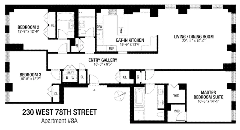 230 West 78th Street, 8A | floorplan | View 31