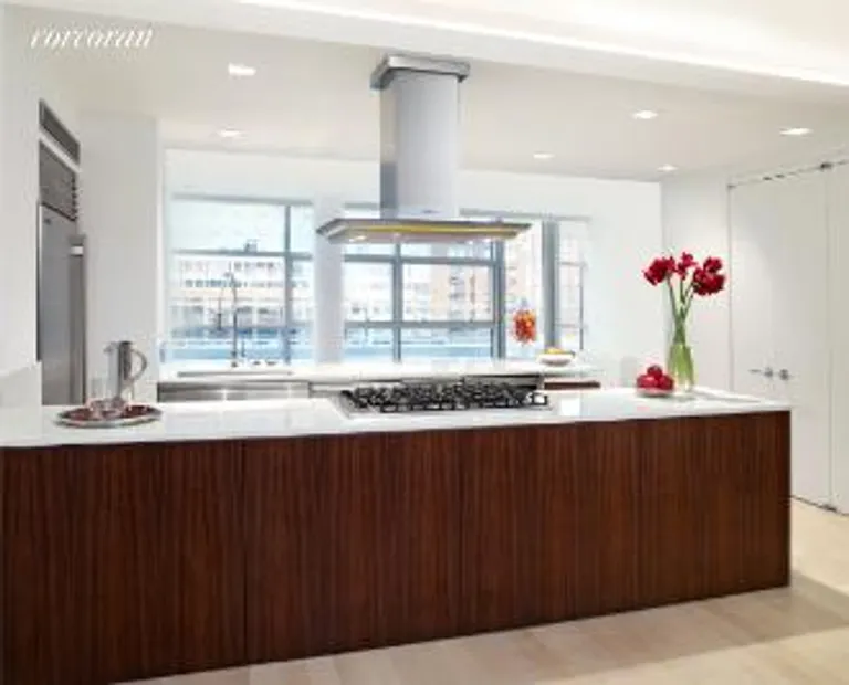 New York City Real Estate | View 447 West 18th Street, PH9B | Open entertaining kitchen | View 2