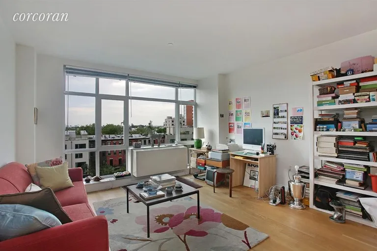 New York City Real Estate | View 189 Schermerhorn Street, 5P | Floor to Ceiling Windows and wide plank floors | View 3